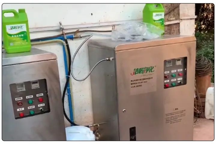 潔匠凈化污泥制磚利用高壓噴霧設(shè)備實現(xiàn)除臭