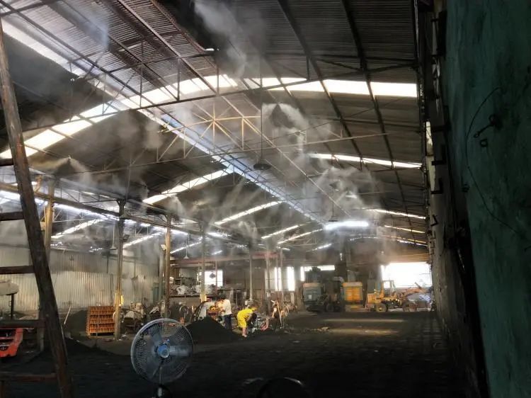 垃圾發(fā)電廠惡臭難題，用Dejing的凈工業(yè)除臭劑解決！